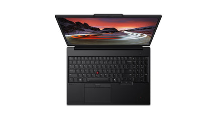 Lenovo ThinkPad P16s Intel Core Ultra 7 165H Workstation mobile 40,6 cm (16") WUXGA 32 GB DDR5-SDRAM 1 TB SSD NVIDIA RTX 500 Ada Wi-Fi 6E (802.11ax) Windows 11 Pro Italiano Nero [21KS000TIX]