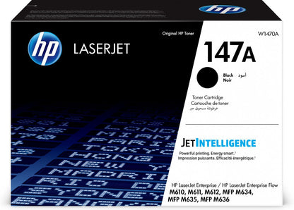 HP LaserJet Cartuccia toner nero originale 147A [W1470A]