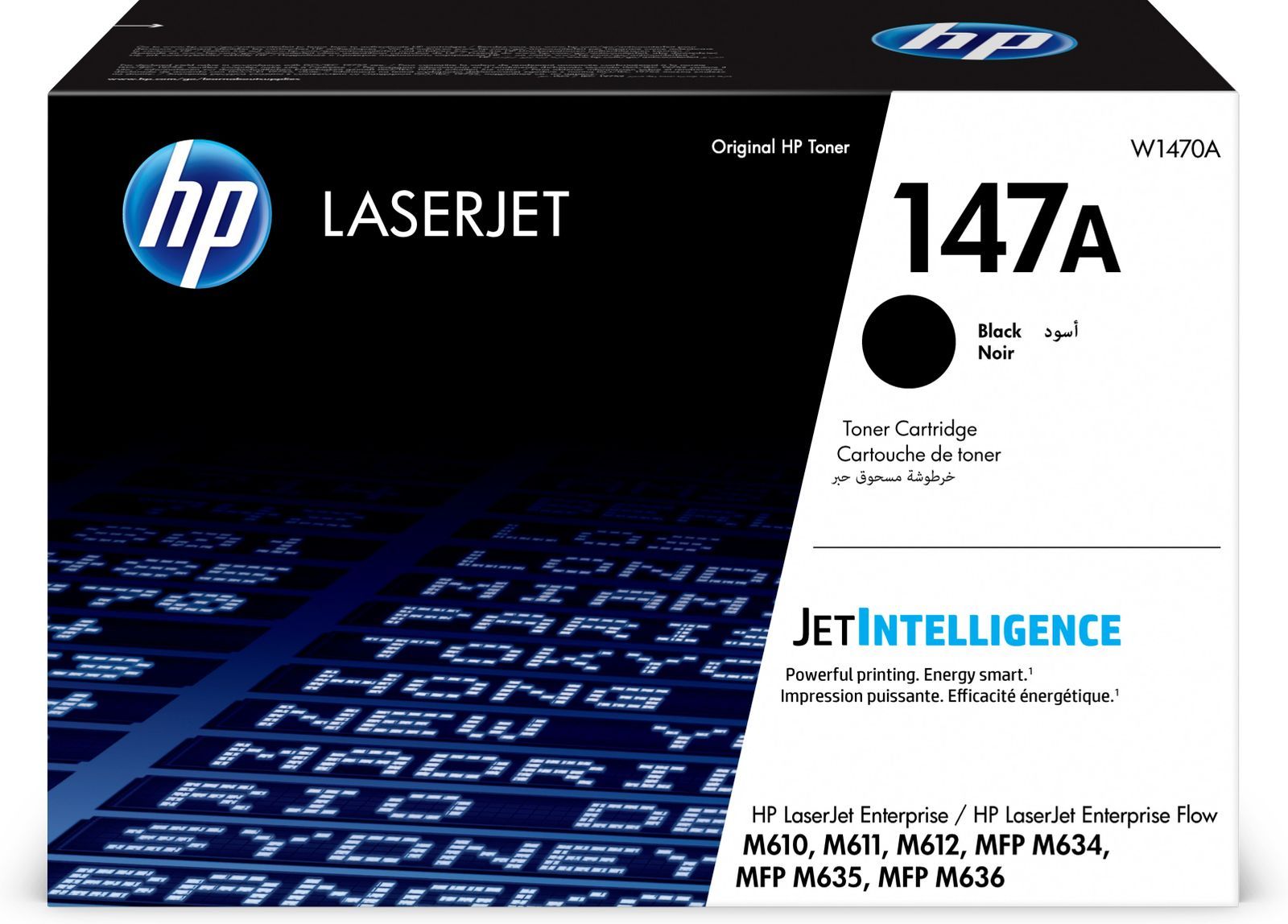 HP LaserJet Cartuccia toner nero originale 147A [W1470A]