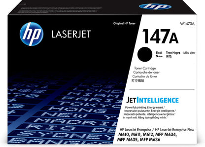 HP LaserJet Cartuccia toner nero originale 147A [W1470A]