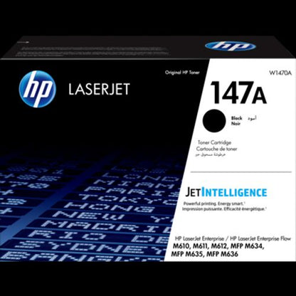 HP LaserJet Cartuccia toner nero originale 147A [W1470A]