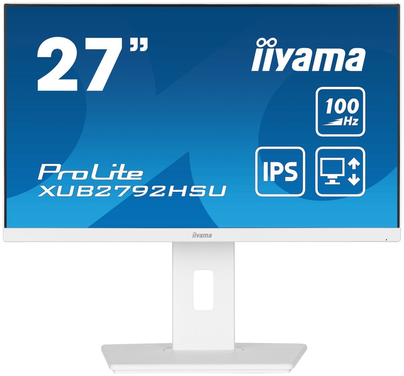 iiyama ProLite XUB2792HSU-W6 LED display 68,6 cm (27") 1920 x 1080 Pixel Full HD Bianco [XUB2792HSU-W6]