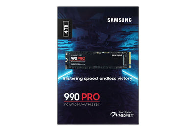 Samsung SSD 990 PRO NVMe M.2 SSD [MZ-V9P4T0BW]
