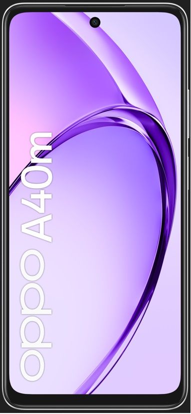 OPPO A40M Smartphone, Fotocamera AI 50MP, Selfie 5MP, Display 6.67 90HZ LCD HD+, 5100mAh, RAM 16 GB (8+8) + ROM 256GB, IP54, [Versione Italia], Starlight White [0116040287] - ITPartners