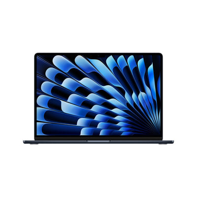 Apple MacBook Air 15": Chip M3 con CPU 8-core e GPU 10-core, 256GB SSD - Mezzanotte [MC9G4T/A]