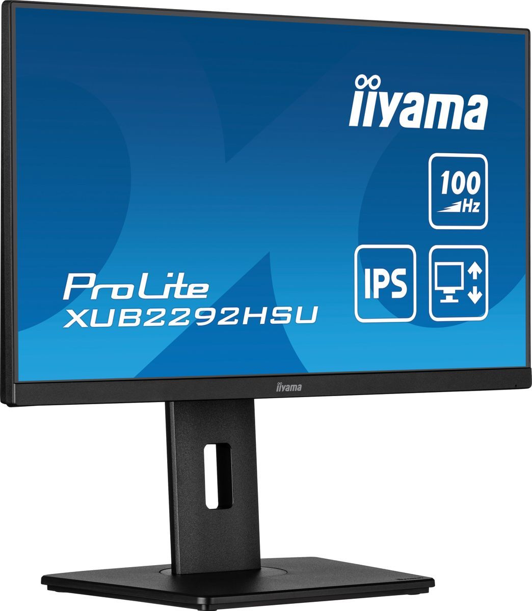 iiyama ProLite XUB2292HSU-B6 Monitor PC 55,9 cm (22") 1920 x 1080 Pixel Full HD LED Nero [XUB2292HSU-B6]