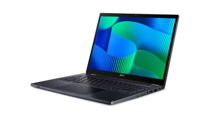 Acer TravelMate TMP414RN-54-TCO-552W Intel Core Ultra 5 125U Ibrido (2 in 1) 35,6 cm (14") Touch screen WUXGA 16 GB DDR5-SDRAM 1 TB SSD Wi-Fi 6E (802.11ax) Windows 11 Pro Italiano Blu [NX.B7WET.002]