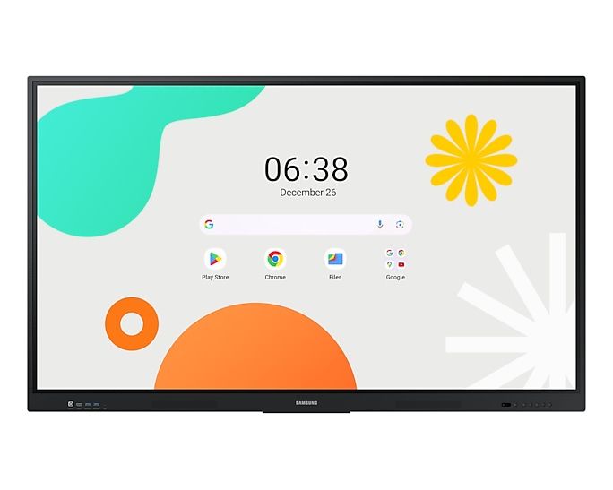 Samsung LH75WAFWLGCXEN lavagna interattiva 190,5 cm (75") 3840 x 2160 Pixel Touch screen Nero [LH75WAFWLGCXEN]