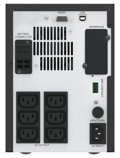 APC Easy UPS SMV gruppo di continuità (UPS) A linea interattiva 1 kVA 700 W 6 presa(e) AC [SMV1000CAI]