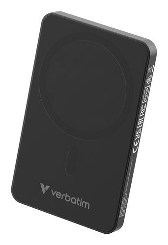 Verbatim Charge 'n' Go Essentials 5000 mAh Carica wireless Nero [32225]