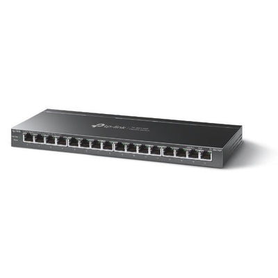 TP-Link TL-SG116P switch di rete Non gestito Gigabit Ethernet (10/100/1000) Supporto Power over Ethernet (PoE) Nero [TL-SG116P]