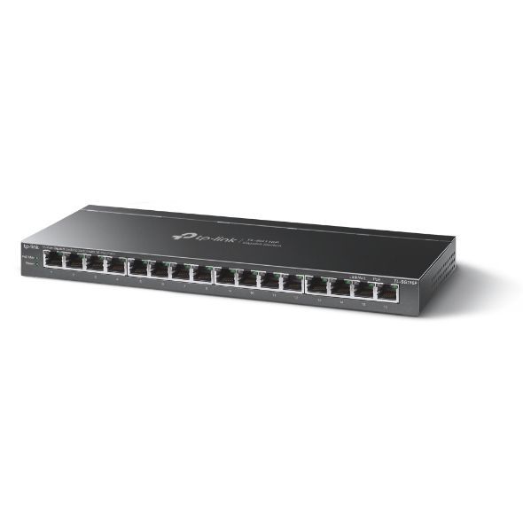 TP-Link TL-SG116P switch di rete Non gestito Gigabit Ethernet (10/100/1000) Supporto Power over Ethernet (PoE) Nero [TL-SG116P]