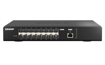 QNAP QSW-M5216-1T switch di rete Gestito L2 Nero [QSW-M5216-1T]