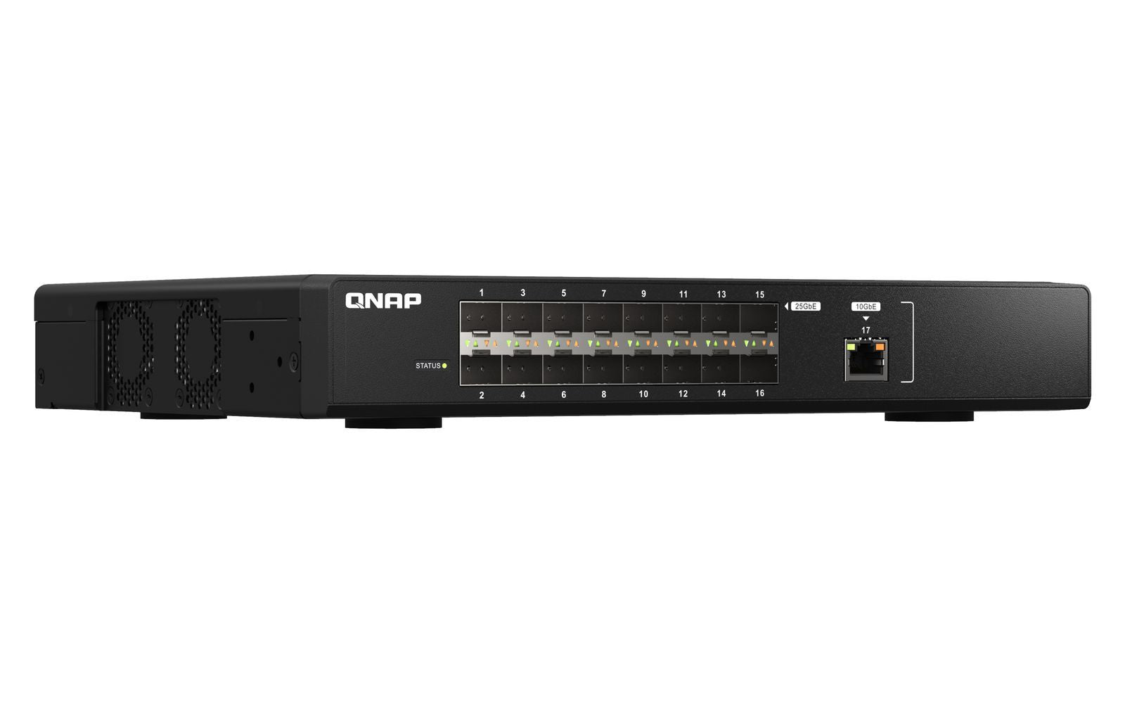 QNAP QSW-M5216-1T switch di rete Gestito L2 Nero [QSW-M5216-1T]