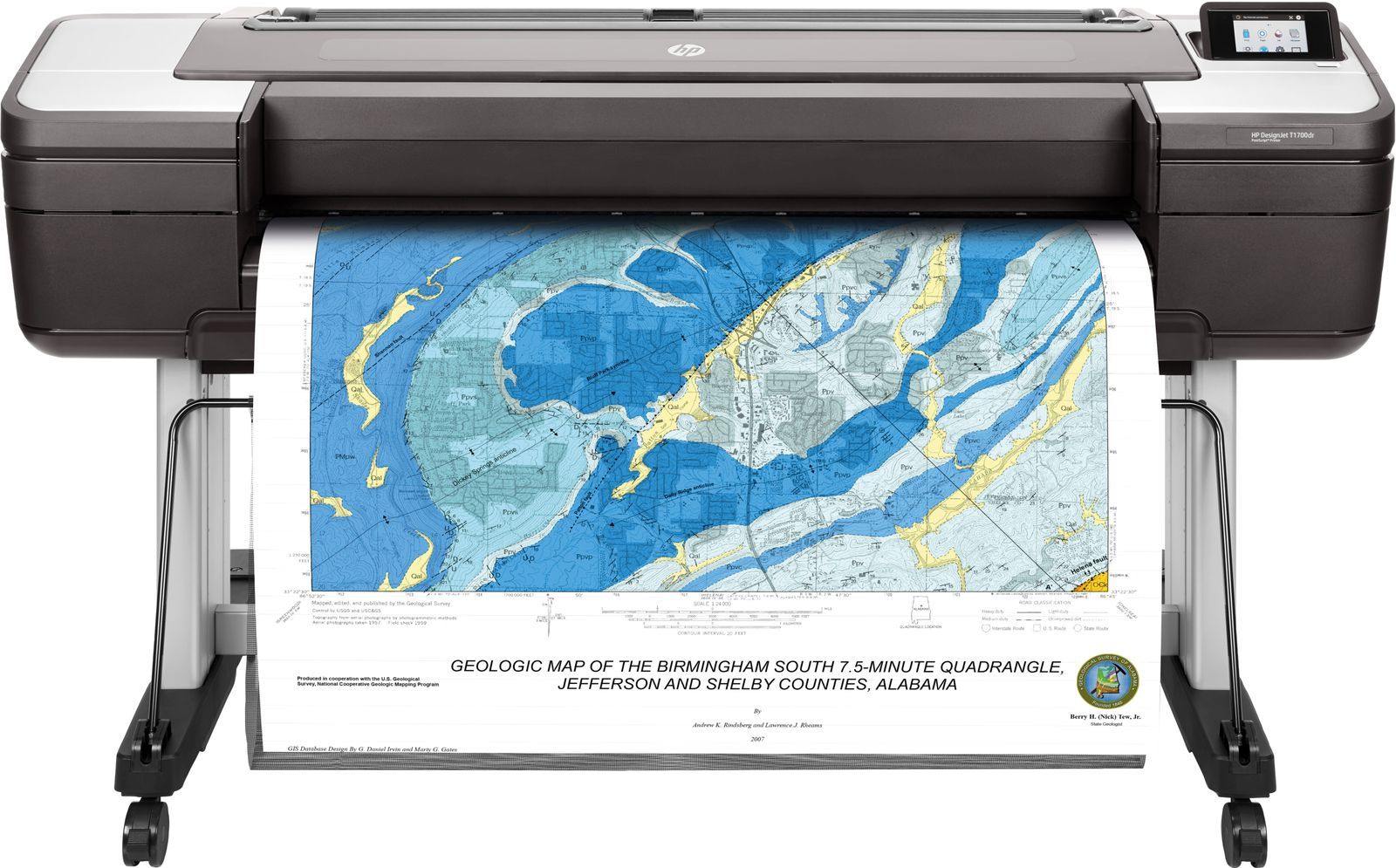 HP Designjet Stampante T1700dr da 44" [W6B56A#B19]