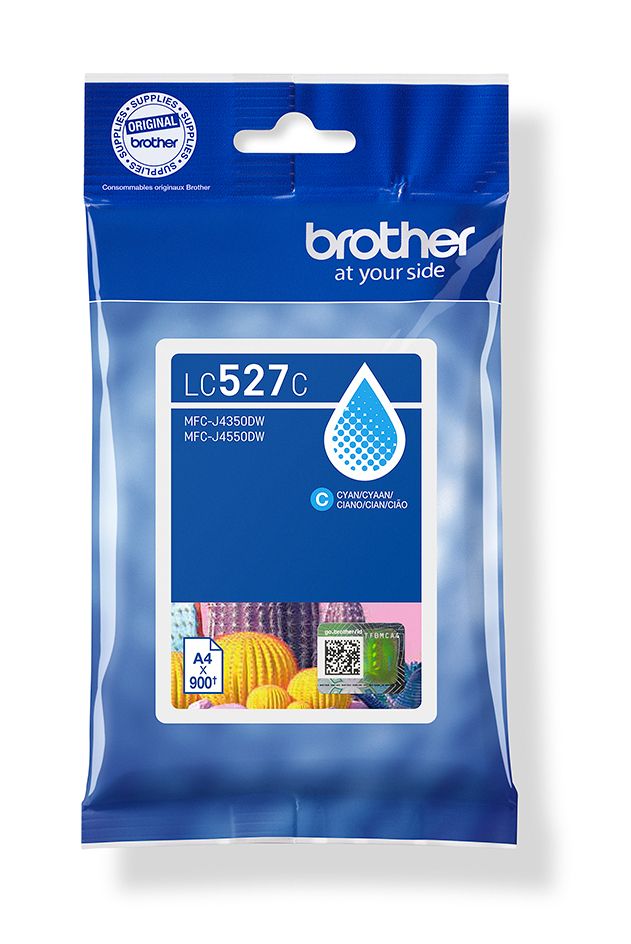 Brother LC527C cartuccia d'inchiostro 1 pz Originale Ciano [LC527C]