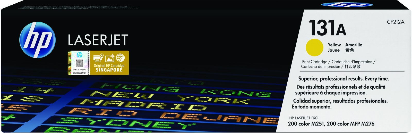 HP Cartuccia Toner originale giallo LaserJet 131A [CF212A]