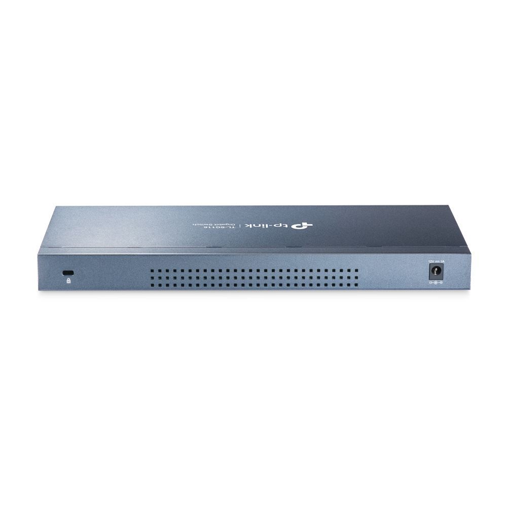 TP-Link TL-SG116 switch di rete Non gestito Gigabit Ethernet (10/100/1000) Nero [TL-SG116]