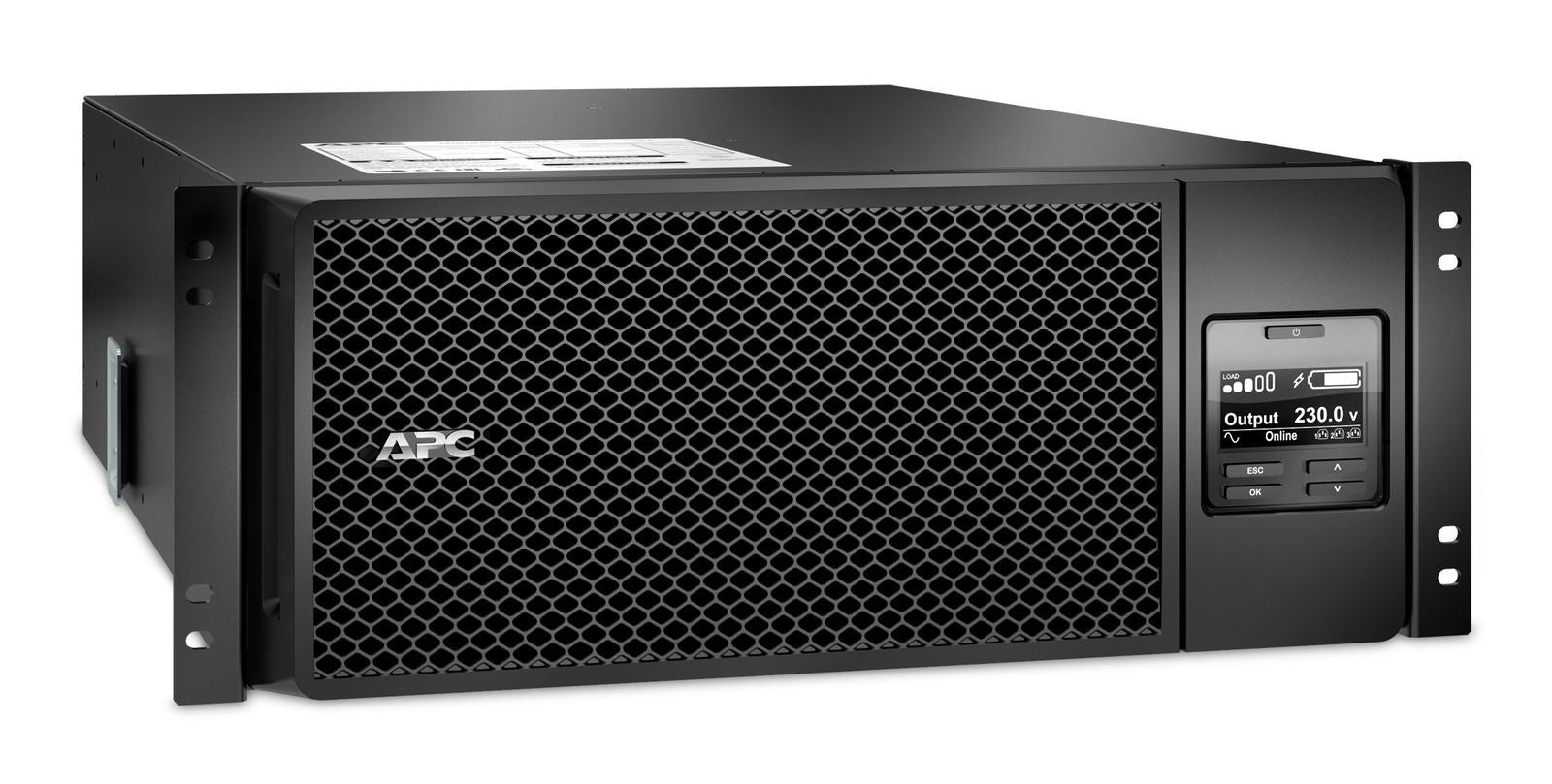 APC Smart-UPS On-Line gruppo di continuità (UPS) Doppia conversione (online) 6 kVA 6000 W 10 presa(e) AC [SRT6KRMXLI]