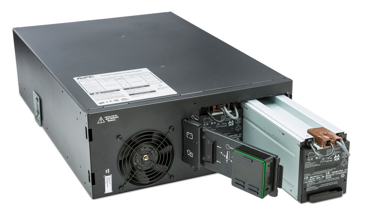 APC Smart-UPS On-Line gruppo di continuità (UPS) Doppia conversione (online) 6 kVA 6000 W 10 presa(e) AC [SRT6KRMXLI]