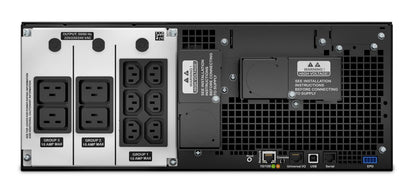 APC Smart-UPS On-Line gruppo di continuità (UPS) Doppia conversione (online) 6 kVA 6000 W 10 presa(e) AC [SRT6KRMXLI]
