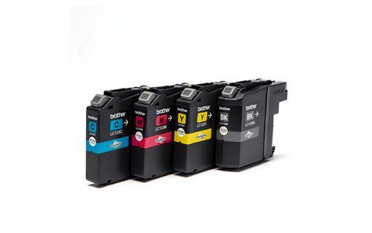 Brother LC-123VALBP cartuccia d'inchiostro 4 pz Originale Nero, Ciano, Magenta, Giallo [LC123VALBP]