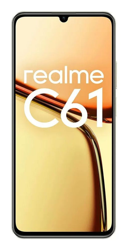 realme C61 17,1 cm (6.74") Doppia SIM Android 14 4G USB tipo-C 6 GB 256 GB 5000 mAh Oro [0115570300]