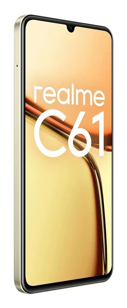 realme C61 17,1 cm (6.74") Doppia SIM Android 14 4G USB tipo-C 6 GB 256 GB 5000 mAh Oro [0115570300]