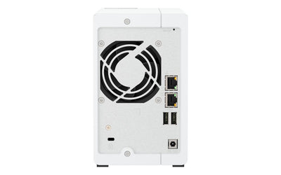 QNAP TS-216G server NAS e di archiviazione Tower Cortex-A Cortex-A55 4 GB 0 TB Bianco [TS-216G]