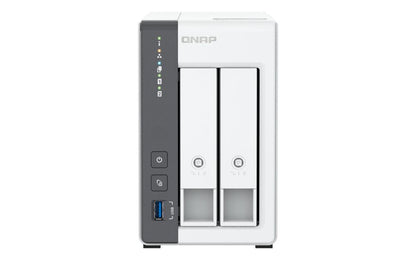 QNAP TS-216G server NAS e di archiviazione Tower Cortex-A Cortex-A55 4 GB HDD Bianco [TS-216G]