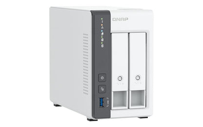 QNAP TS-216G server NAS e di archiviazione Tower Cortex-A Cortex-A55 4 GB HDD Bianco [TS-216G]