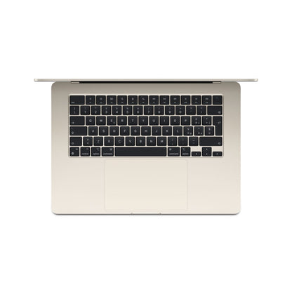 Apple MacBook Air 15": Chip M3 con CPU 8-core e GPU 10-core, 256GB SSD - Galassia [MC9F4T/A]