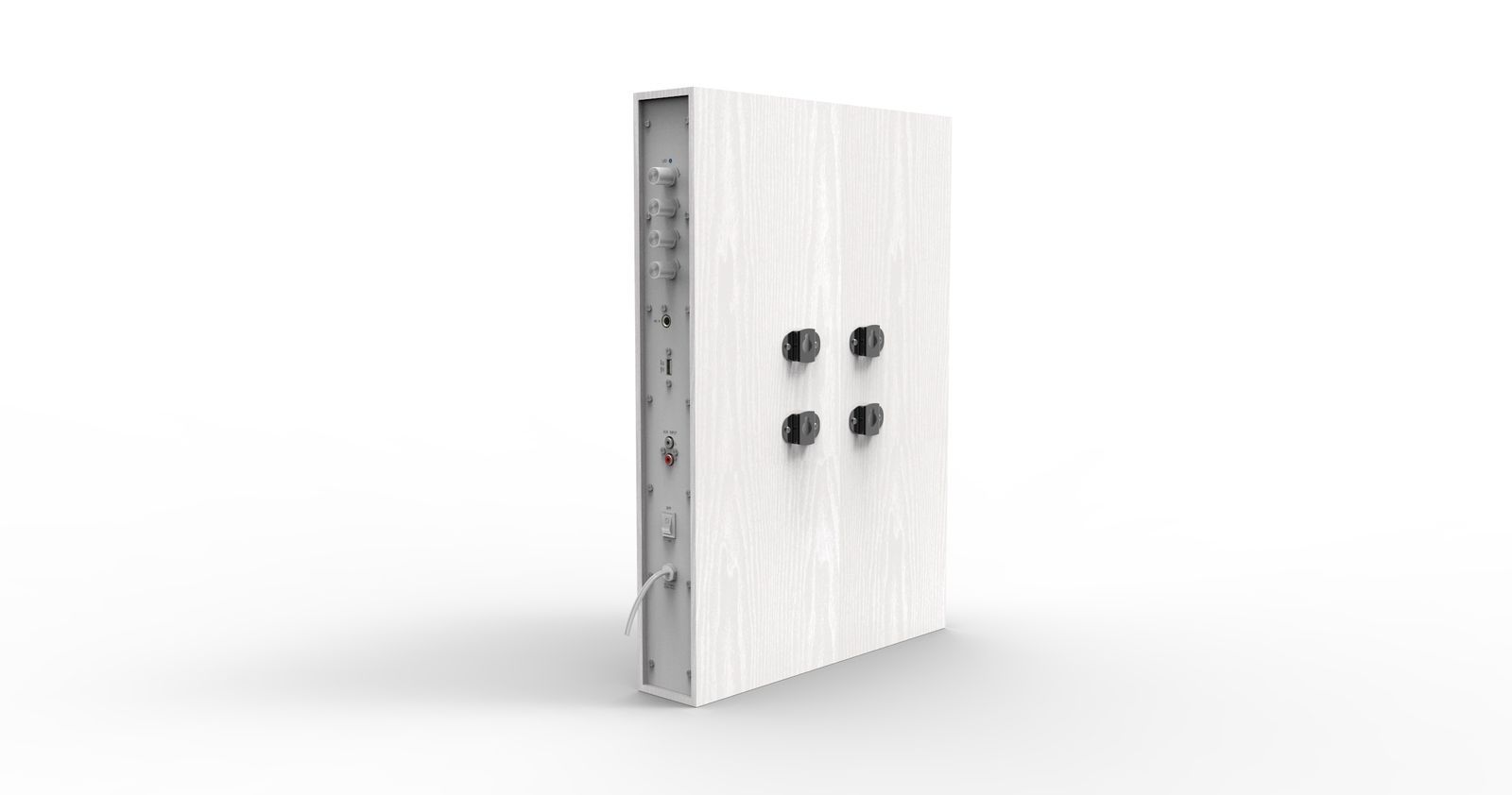 Empire Media HS.QUADROMIC set di altoparlanti 140 W Universale Bianco 2.0 canali [HS.QUADROMIC]