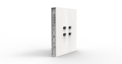 Empire Media HS.QUADROMIC set di altoparlanti 140 W Universale Bianco 2.0 canali [HS.QUADROMIC]