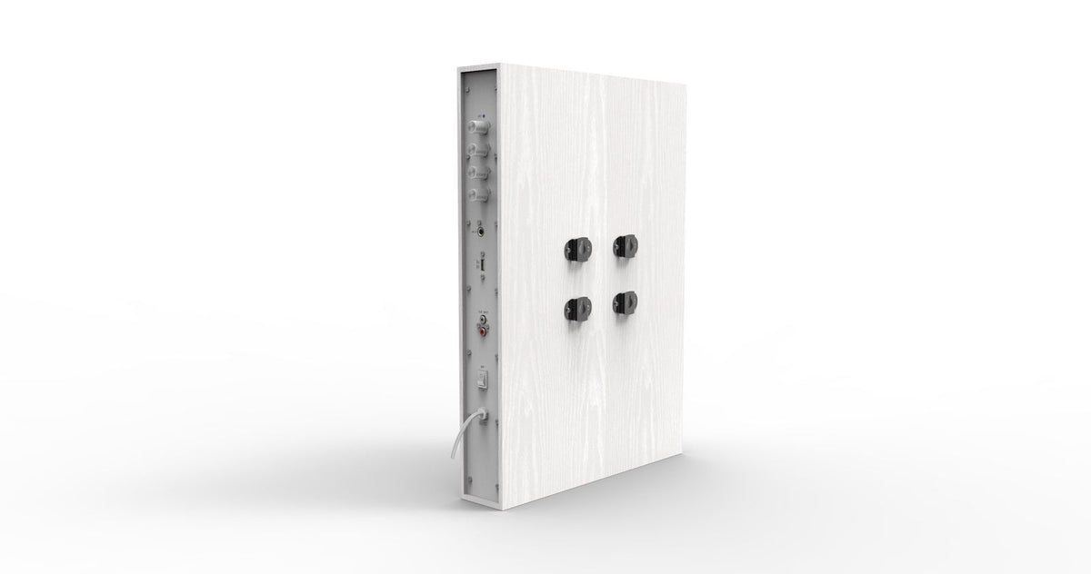 Empire Media HS.QUADROMIC set di altoparlanti 140 W Universale Bianco 2.0 canali [HS.QUADROMIC]