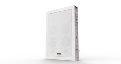 Empire Media HS.QUADROMIC set di altoparlanti 140 W Universale Bianco 2.0 canali [HS.QUADROMIC]