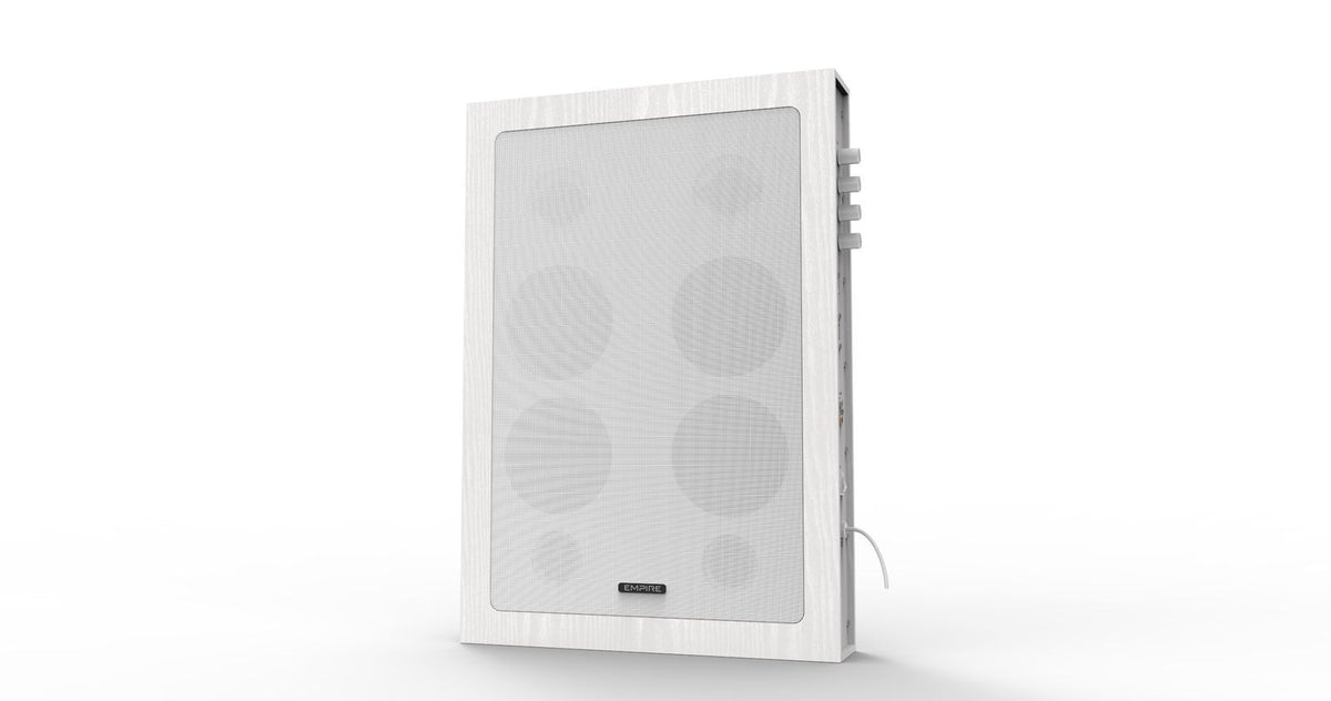 Empire Media HS.QUADROMIC set di altoparlanti 140 W Universale Bianco 2.0 canali [HS.QUADROMIC]