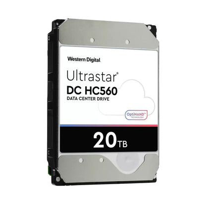 Western Digital Ultrastar DC HC560 disco rigido interno 20 TB 7200 Giri/min 512 MB 3.5" SATA [0F38785]