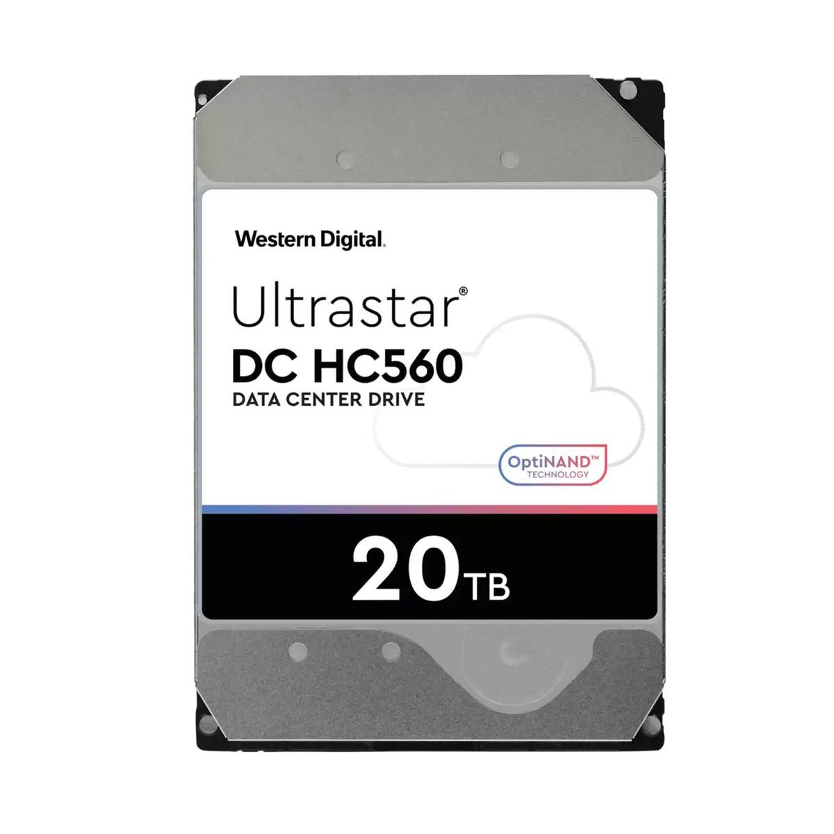 Western Digital Ultrastar DC HC560 disco rigido interno 20 TB 7200 Giri/min 512 MB 3.5" SATA [0F38785]