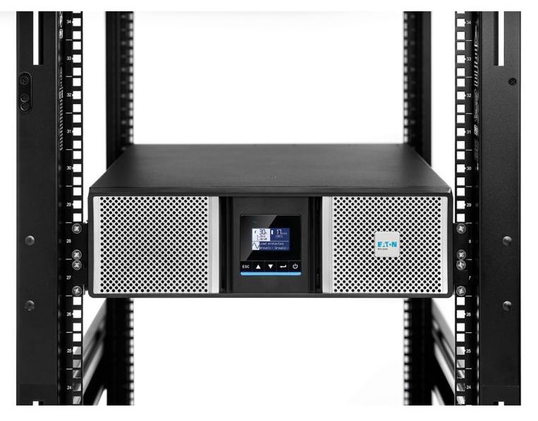 Eaton 9PX Gen2 UPS Netpack, 6000 VA, 6000 W, Input: Hardwired, Outputs: (6) C13, (6) C39, Hardwired, Rack/Tower, 3U [9PX6KIRTNG2]