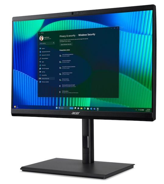 Acer Veriton VZ2724G Intel Core i5 i5-14400 60,5 cm (23.8") 1920 x 1080 Pixel PC All-in-one 16 GB DDR5-SDRAM 512 GB SSD Windows 11 Pro Wi-Fi 6E (802.11ax) Nero [DQ.R2QET.001]