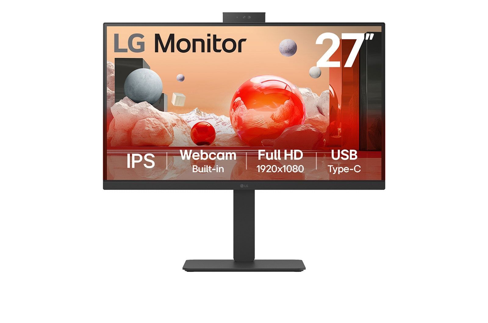 LG 27BA850-B Monitor PC 68,6 cm (27") 1920 x 1080 Pixel Full HD Nero [27BA850-B.AEU]