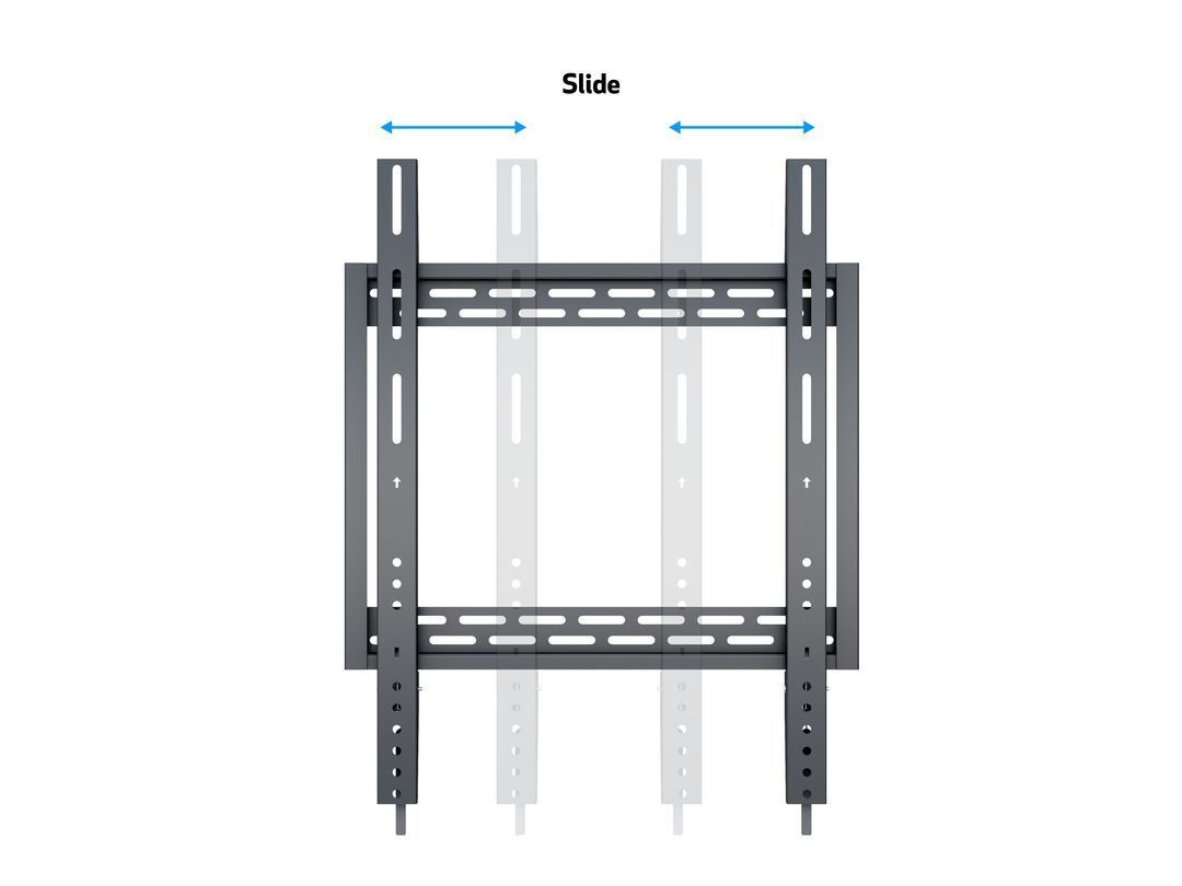 ITB MB8830 Supporto TV a parete 2,54 m (100") Nero [MB8830]