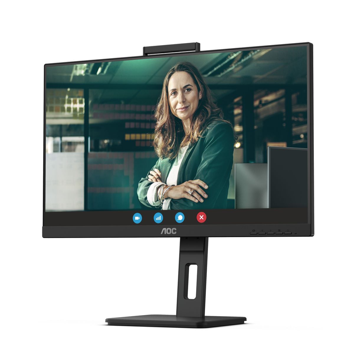 AOC Q27P3CW Monitor PC 68,6 cm (27") 2560 x 1440 Pixel Quad HD LED Nero [Q27P3CW]