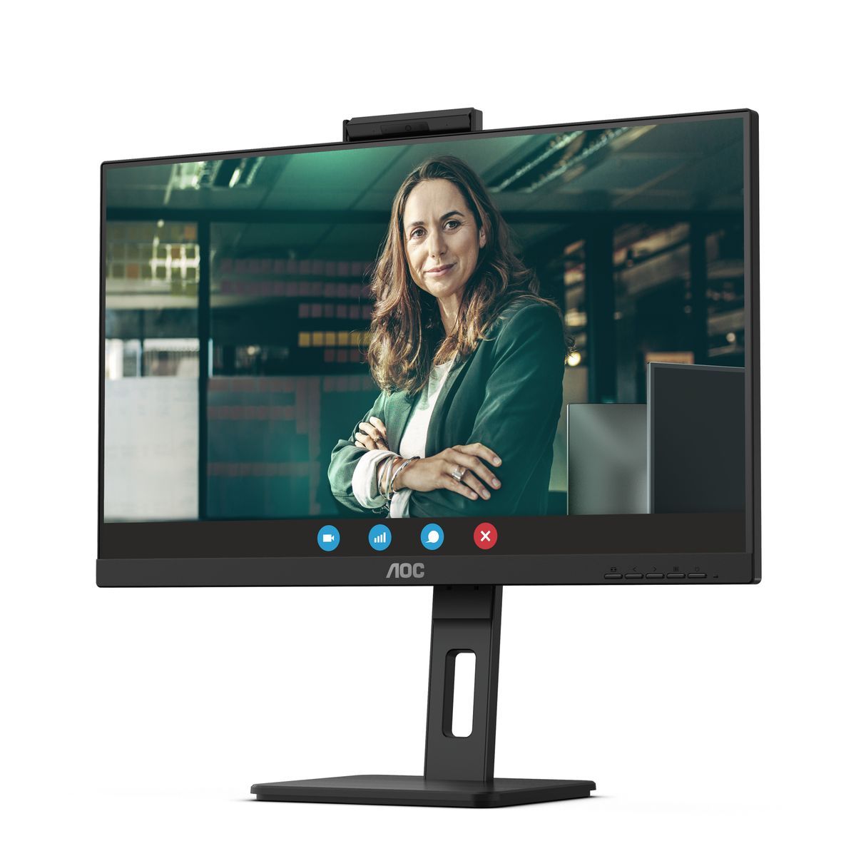 AOC Q27P3CW Monitor PC 68,6 cm (27") 2560 x 1440 Pixel Quad HD LED Nero [Q27P3CW]
