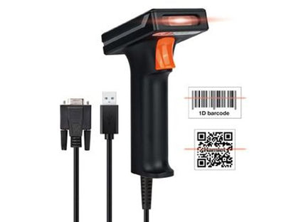 Hamlet HBCS2D120US lettore di codici a barre Lettore di codici a barre portatile 2D CMOS Nero [HBCS2D120US]
