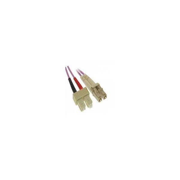 PATCHCORD DUPLEX LC/SC 50/125 OM4 Mt.1 Viola [HL-LCSC1-OM4]