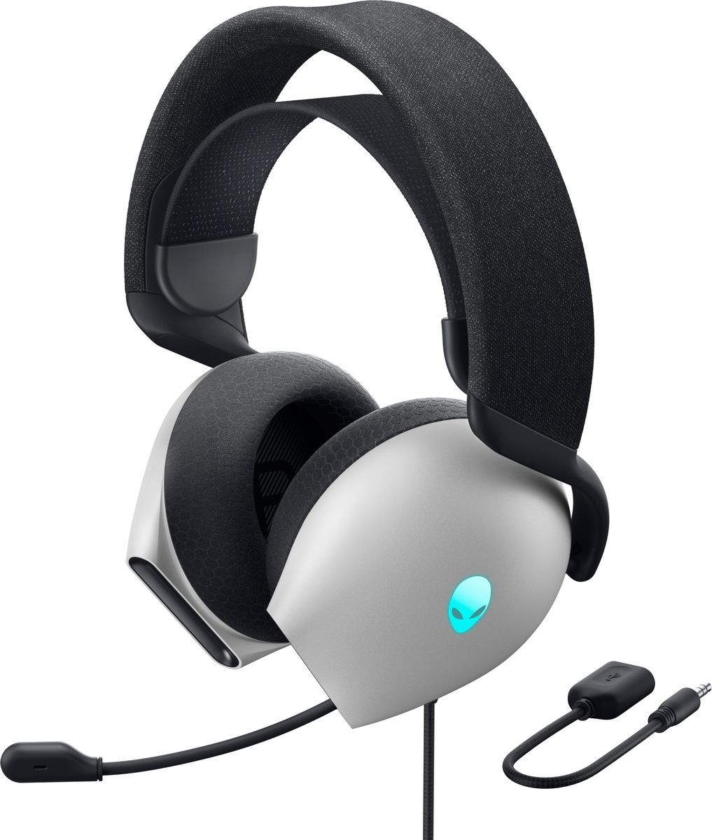 Alienware AW520H Auricolare Cablato A Padiglione Gaming Bianco [AW520H-W-DEAM]