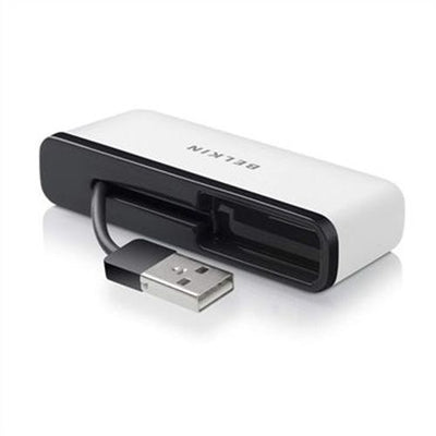 Belkin F4U021BT hub di interfaccia 480 Mbit/s Nero, Bianco [F4U021BT]