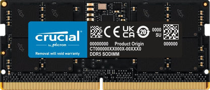 Crucial CT16G56C46S5 memoria 16 GB 1 x 16 GB DDR5 5600 MHz Data Integrity Check (verifica integrità dati) [CT16G56C46S5]